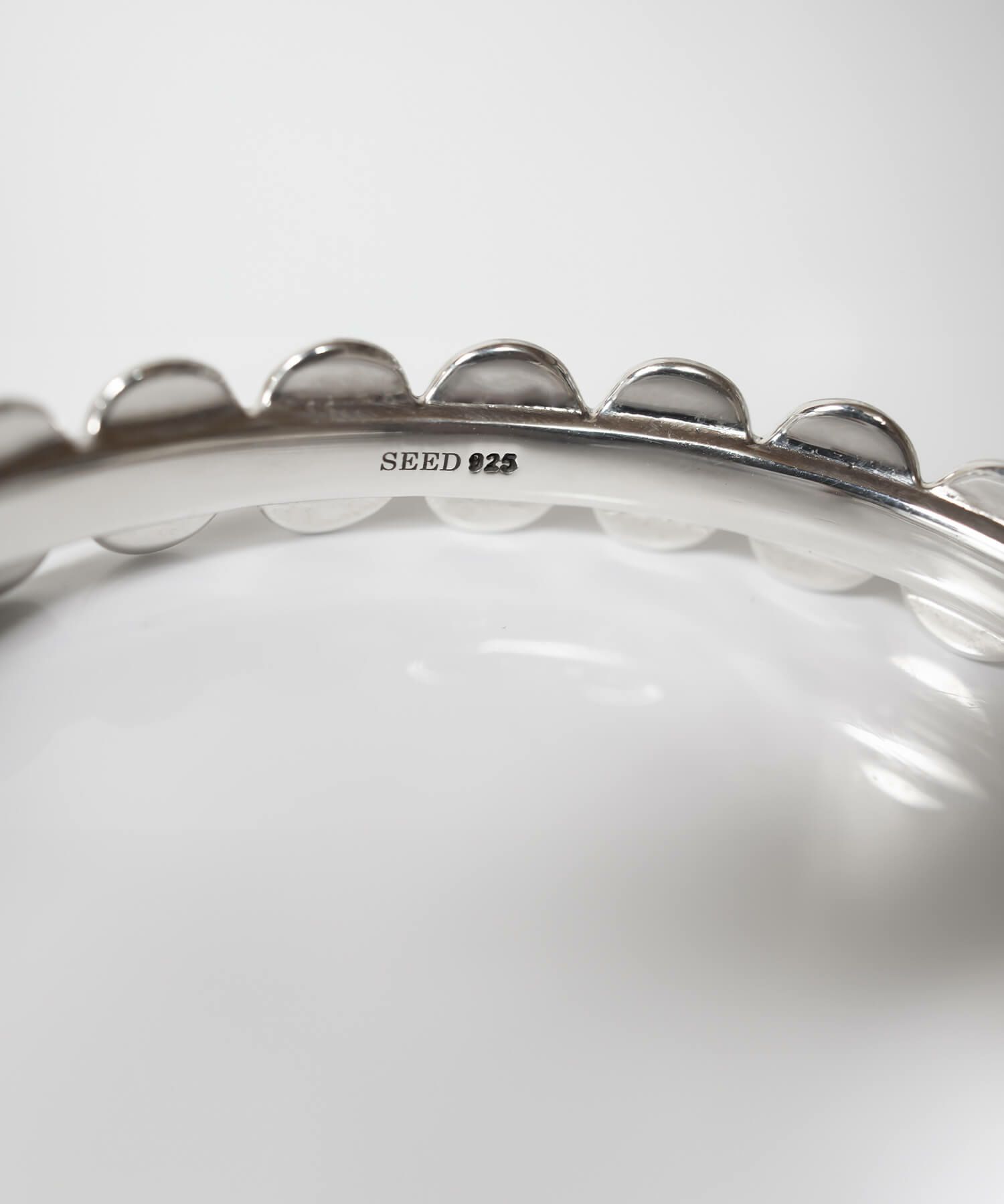 Silver925 Hammered Beads Bangle HALVA -ハルヴァ- | Ops.(オプス