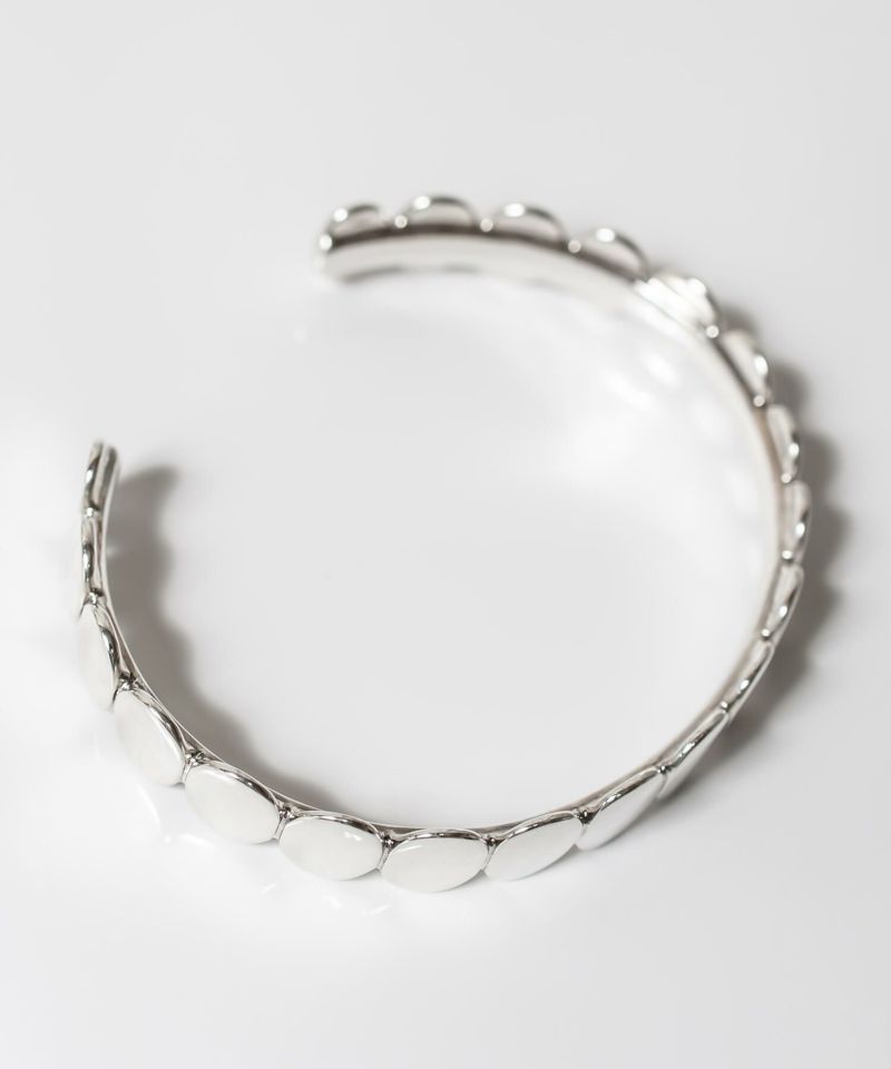 Silver925 Hammered Beads Bangle HALVA -ハルヴァ- | Ops