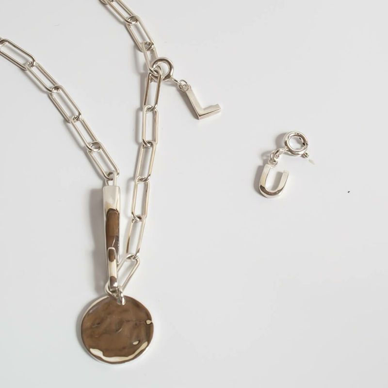 Silver925 Initial Dangle Charm LUPINO -ルピーノ- | Ops