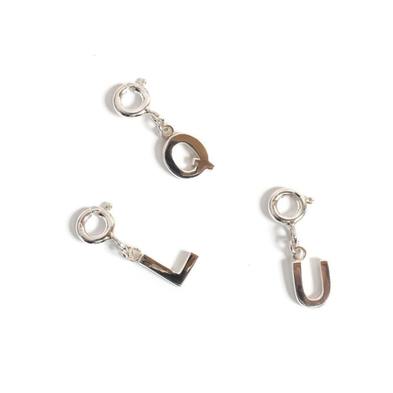 Silver925 Initial Dangle Charm LUPINO -ルピーノ- | Ops