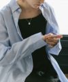 コイン ネックレス レディース シンプル シルバー ネックレス 【Novac ノバック】  金属アレルギー対応 シルバー925 silver925 おしゃれ 大人 可愛い ブランド コインネックレス