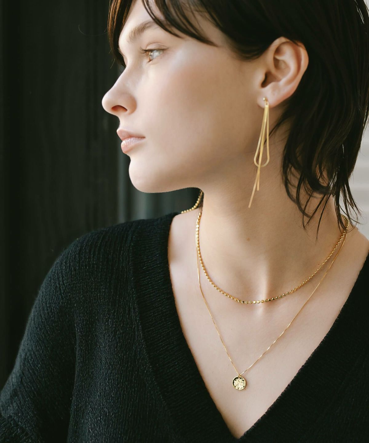 コイン ネックレス レディース シンプル シルバー ネックレス 【Novac ノバック】  金属アレルギー対応 シルバー925 silver925 おしゃれ 大人 可愛い ブランド コインネックレス