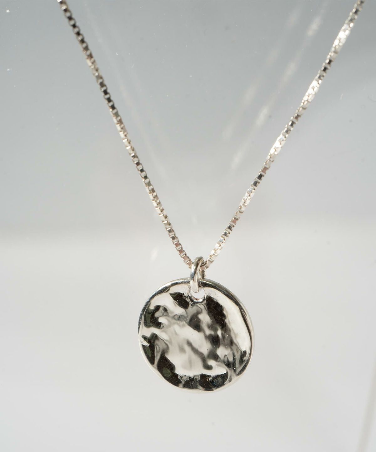 コイン ネックレス レディース シンプル シルバー ネックレス 【Novac ノバック】  金属アレルギー対応 シルバー925 silver925 おしゃれ 大人 可愛い ブランド コインネックレス