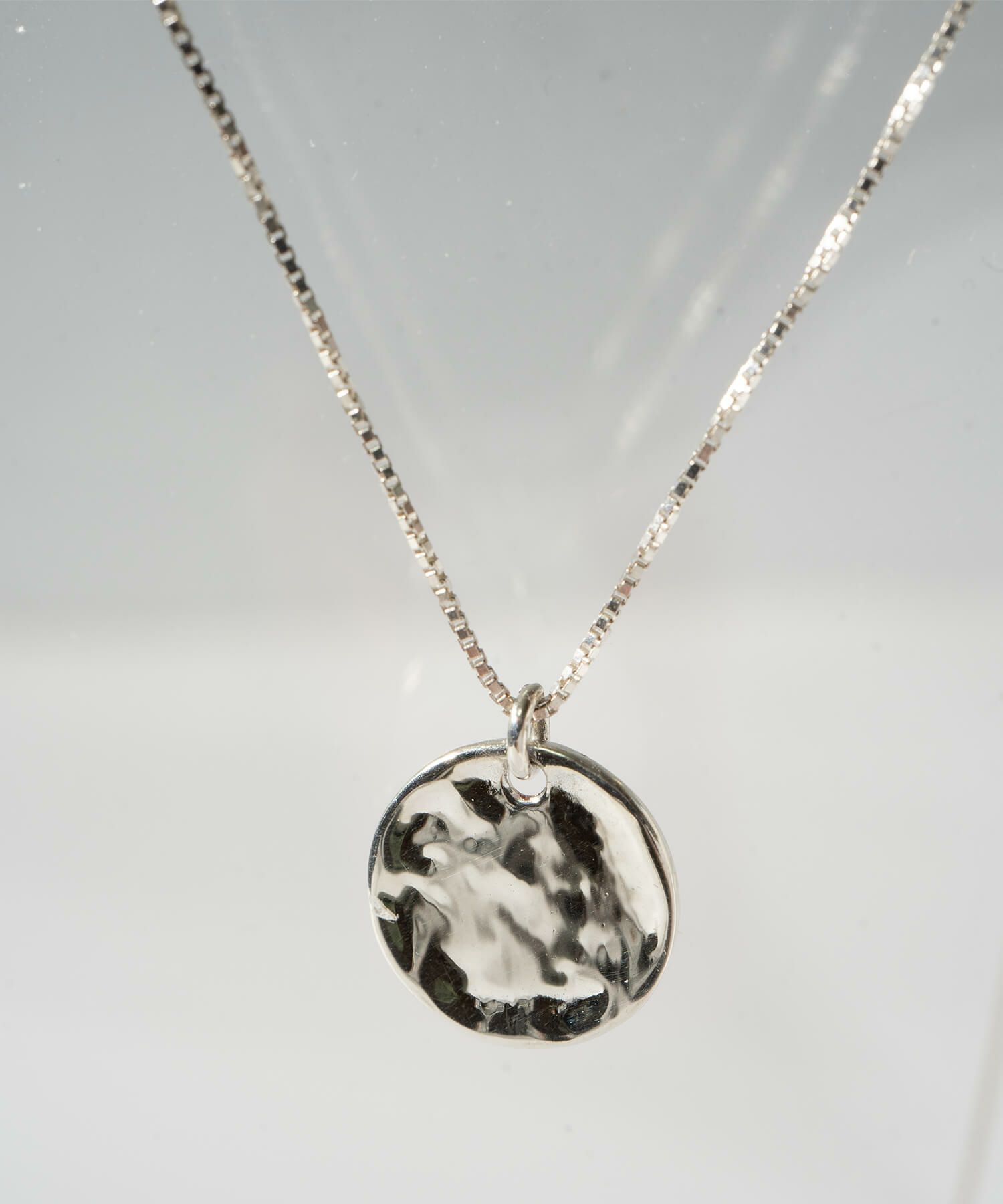 コイン ネックレス レディース シンプル シルバー ネックレス 【Novac ノバック】  金属アレルギー対応 シルバー925 silver925 おしゃれ 大人 可愛い ブランド コインネックレス