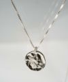 コイン ネックレス レディース シンプル シルバー ネックレス 【Novac ノバック】  金属アレルギー対応 シルバー925 silver925 おしゃれ 大人 可愛い ブランド コインネックレス
