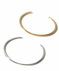 【ドラマ衣装協力】 バングル レディース シルバー925 オープン バングル ブレスレット プレーン【pianta ピアンタ】 silver925 18金仕上げ ゴールド K18 スキンジュエリー シンプル 細め おしゃれ 大人 可愛い 腕時計 重ねづけ アクセサリー 人気 シンプルアクセ