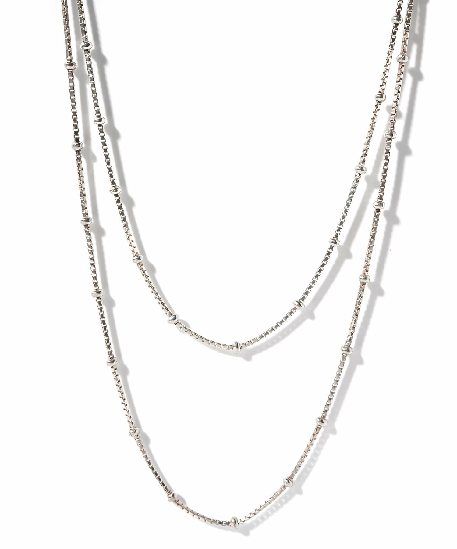 【ドラマ衣装協力】ネックレスチェーンのみ ネックレス シルバー レディース 金属アレルギー対応 【Arete アレーテ】 チェーンだけ シンプル 2連 ロング メンズ 2本セット シルバー925 ゴールド ショート 18金 仕上げ k18 ニッケルフリー 長さ38cm 50cm おしゃれ 大人 可愛い