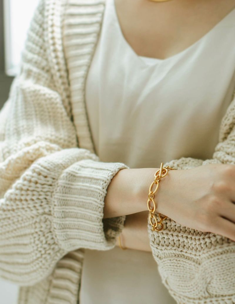 Silver925 Chunky Chain Bracelet VEZA -ベザ- | Ops.(オプス