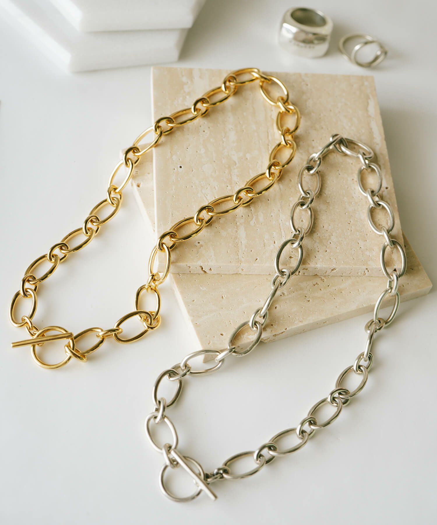 Silver925 Chunky Chain Choker Carche カルチェ Ops オプス 公式ストア