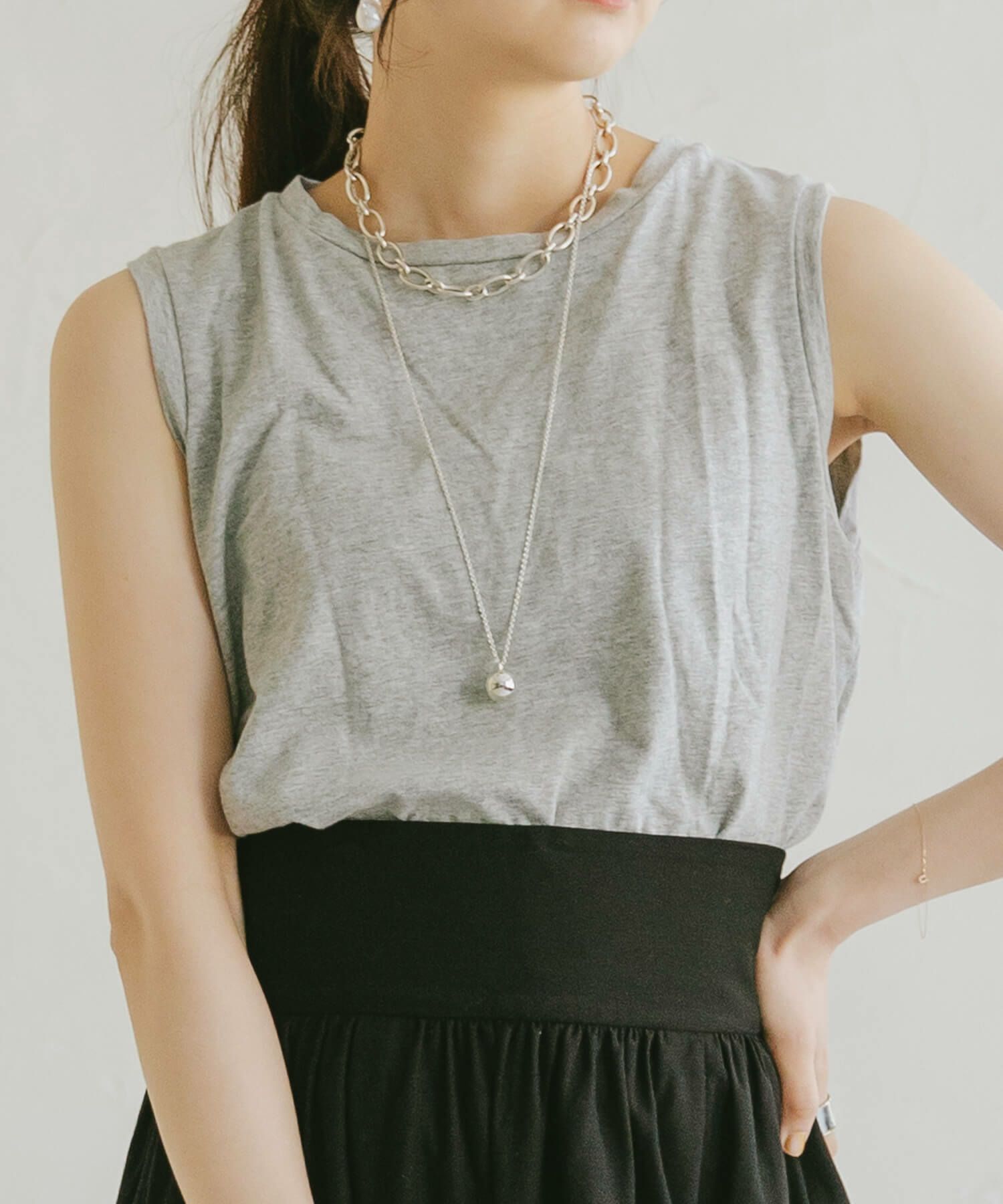 Silver925 Chunky Chain Choker Carche カルチェ Ops オプス 公式ストア