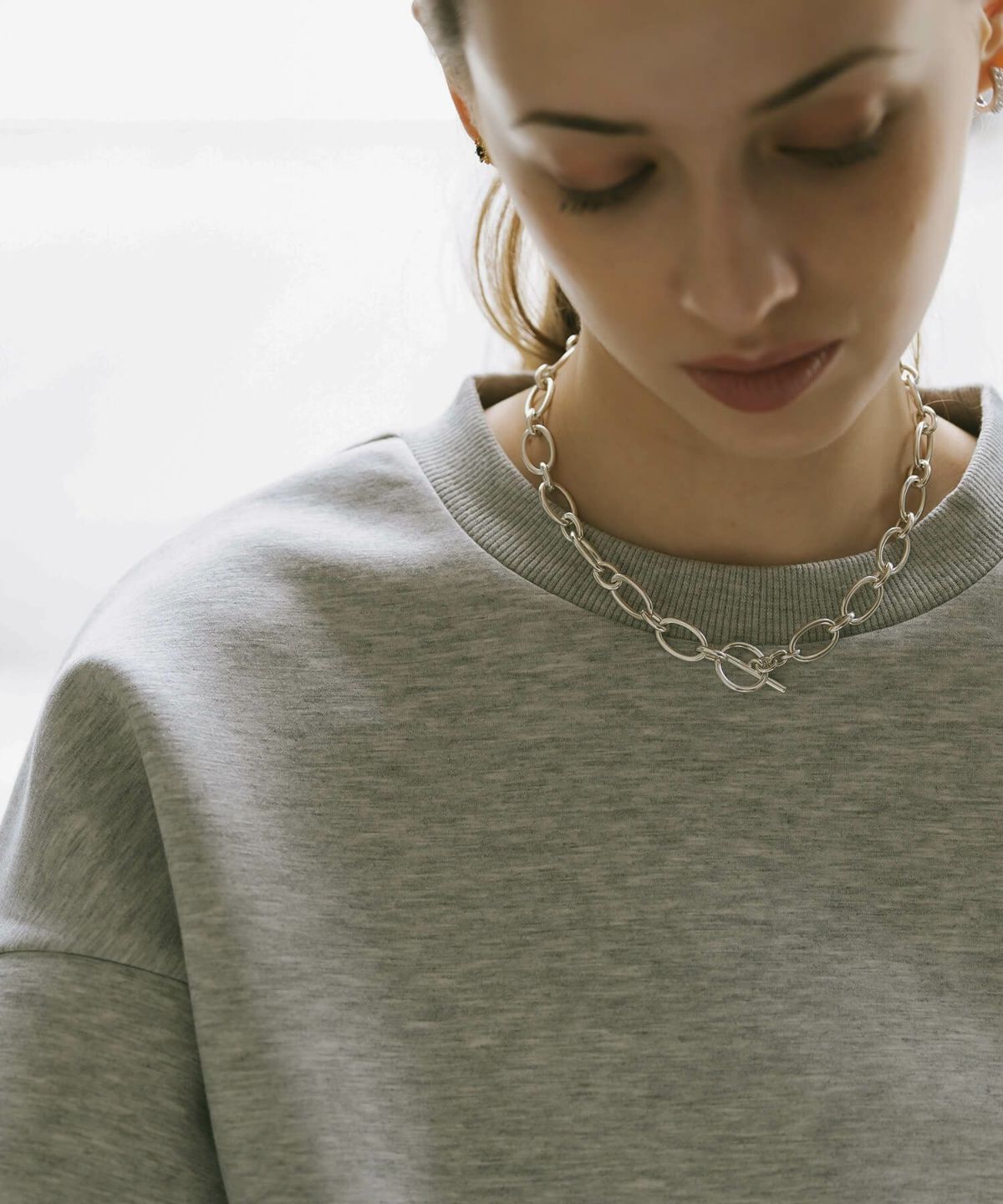 シルバー925 ネックレス 太め チェーン 大ぶり チョーカー シンプル 【CARCHE カルチェ 】 レディース ネックレスチェーン チェーンネックレス カジュアル フォーマル 金属アレルギー 安心 ジュエリー アクセサリー 地金 おしゃれ 極太