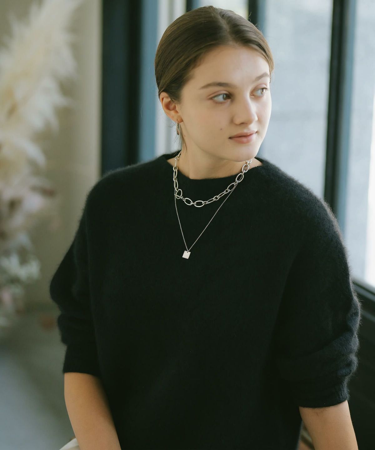 シルバー925 ネックレス 太め チェーン 大ぶり チョーカー シンプル 【CARCHE カルチェ 】 レディース ネックレスチェーン チェーンネックレス カジュアル フォーマル 金属アレルギー 安心 ジュエリー アクセサリー 地金 おしゃれ 極太