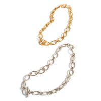 シルバー925 ネックレス 太め チェーン 大ぶり チョーカー シンプル 【CARCHE カルチェ 】 レディース ネックレスチェーン チェーンネックレス カジュアル フォーマル 金属アレルギー 安心 ジュエリー アクセサリー 地金 おしゃれ 極太