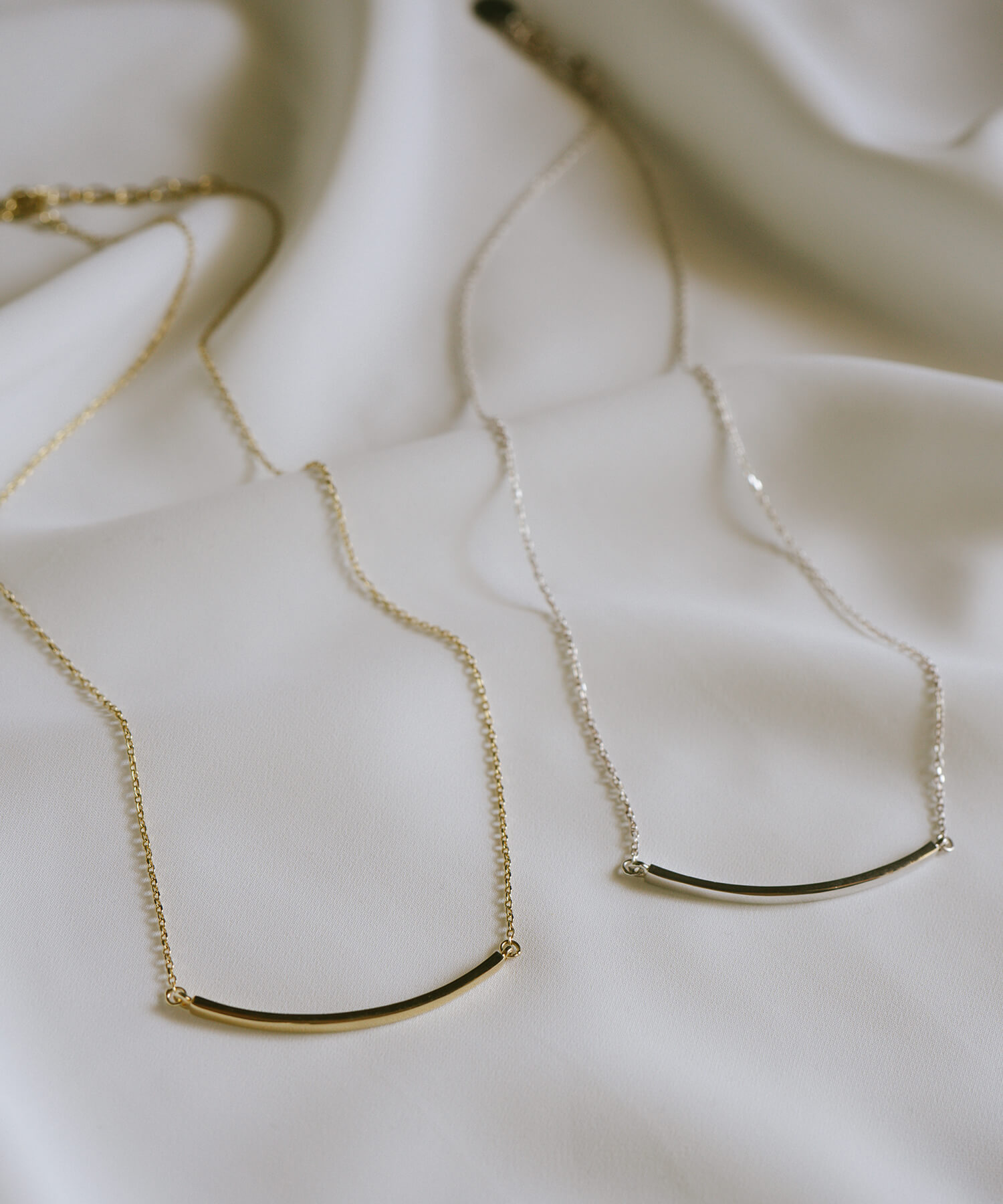 Silver925 Smile Line Bar Necklace Tigo Nk ティゴ Ops オプス 公式ストア Silver925 Smile Line Bar Necklace Tigo Nk ティゴ Ops オプス 公式ストア