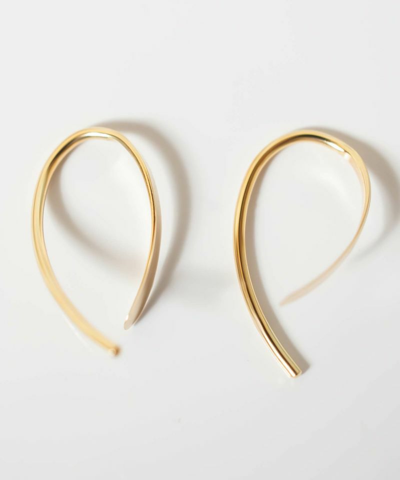 K10 10金 10k ピアス フープピアス つけっぱなしピアス 【日本製・甲府ブランド】 10K ピアス フープ つけっぱなし 小さめ 10金 金属アレルギー 対応 レディース ジュエリー アクセサリー プレゼント フープピアス フックピアス 揺れる ラインピアス カジュアル おしゃれ セカンドピアス