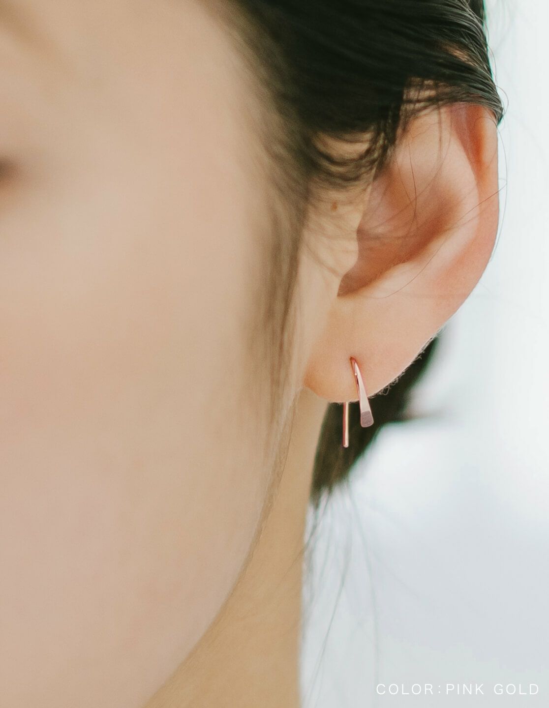 K10 10金 10k ピアス フープピアス つけっぱなしピアス 【日本製・甲府ブランド】 10K ピアス フープ つけっぱなし 小さめ 10金 金属アレルギー 対応 レディース ジュエリー アクセサリー プレゼント フープピアス フックピアス 揺れる ラインピアス カジュアル おしゃれ セカンドピアス