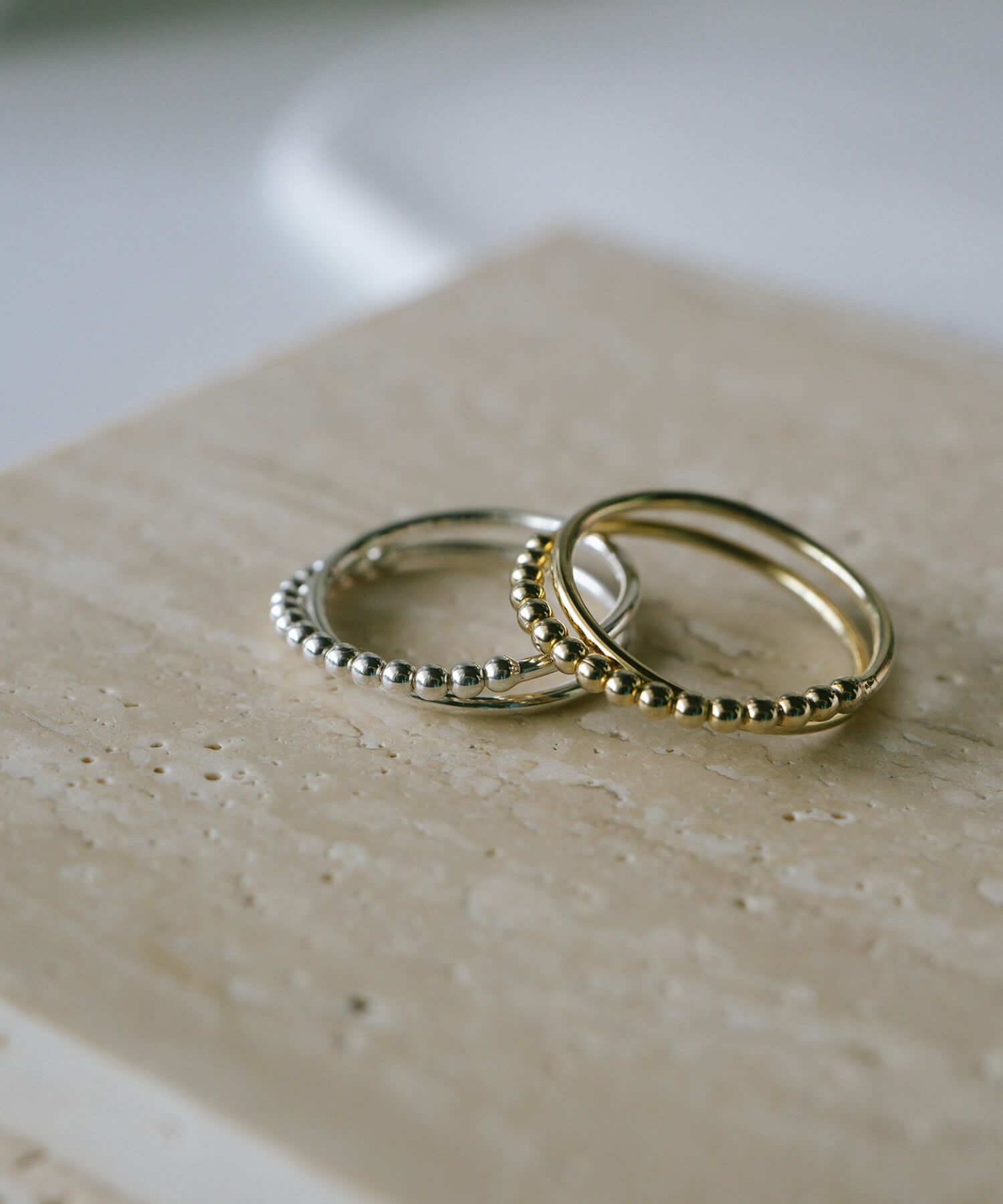 【訳ありアウトレット品】★通常価格→アウトレット価格【WERNI ウェルニ】 シルバー ゴールド リング 細め 華奢 レディース 指輪 重ね付け おしゃれ 18金 k18 リング ゴールド 太め 指輪 ジュエリー アクセサリー ボールリング