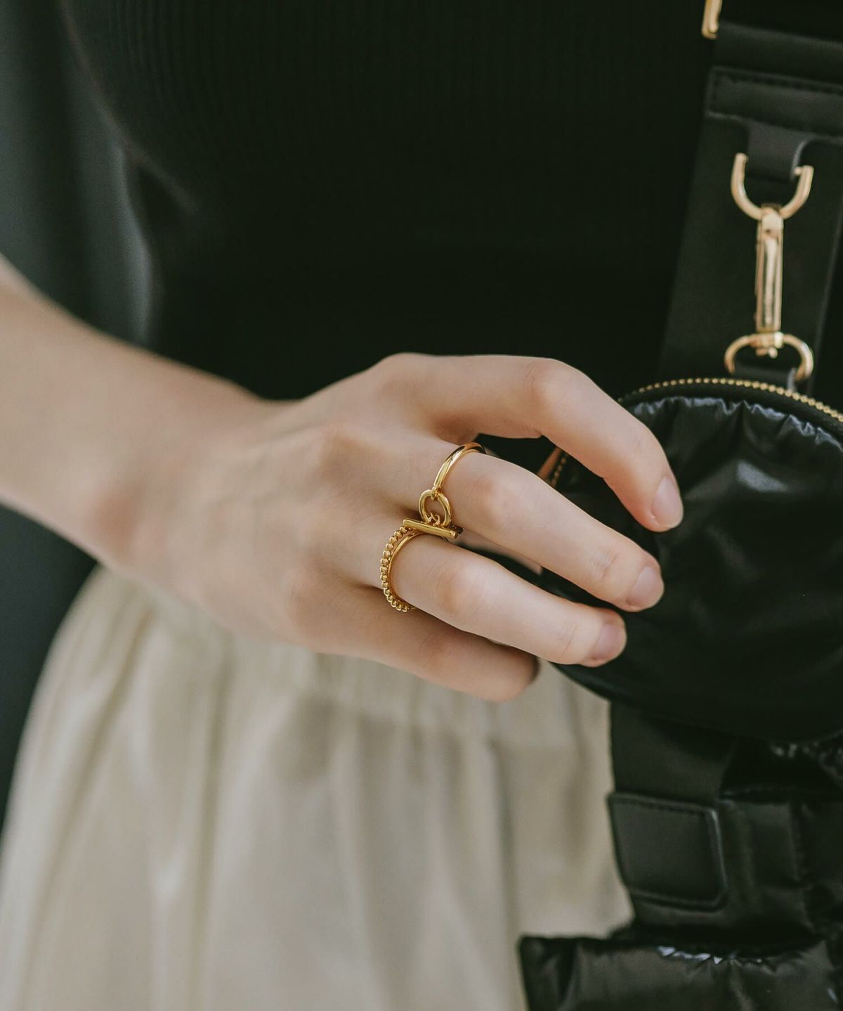 【訳ありアウトレット品】★通常価格→アウトレット価格【WERNI ウェルニ】 シルバー ゴールド リング 細め 華奢 レディース 指輪 重ね付け おしゃれ 18金 k18 リング ゴールド 太め 指輪 ジュエリー アクセサリー ボールリング