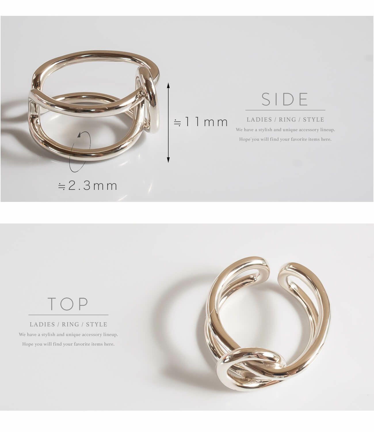 Infinity Cross Ring INOAR -イノーラ- | Ops.(オプス)公式ストア