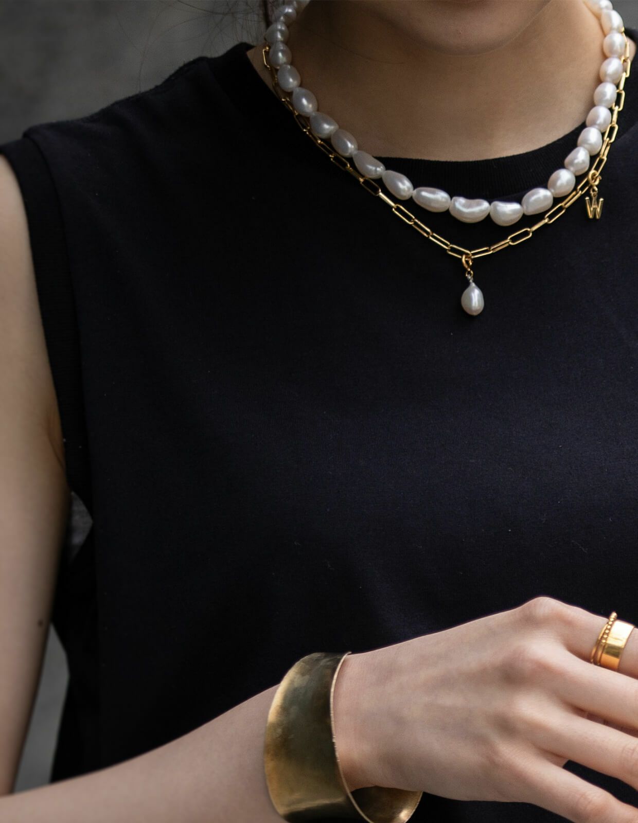 天然 バロックパール ネックレス 大粒 カジュアル 真珠 ゴールド レディース 10K 【Scerne シェルネ】 バロックパールネックレス レディース ゴールド シンプル 大人 可愛い おしゃれ 6月誕生石 送料無料 ギフトラッピング プレゼント ギフト 誕生日 k10 ネックレス 重ね付け