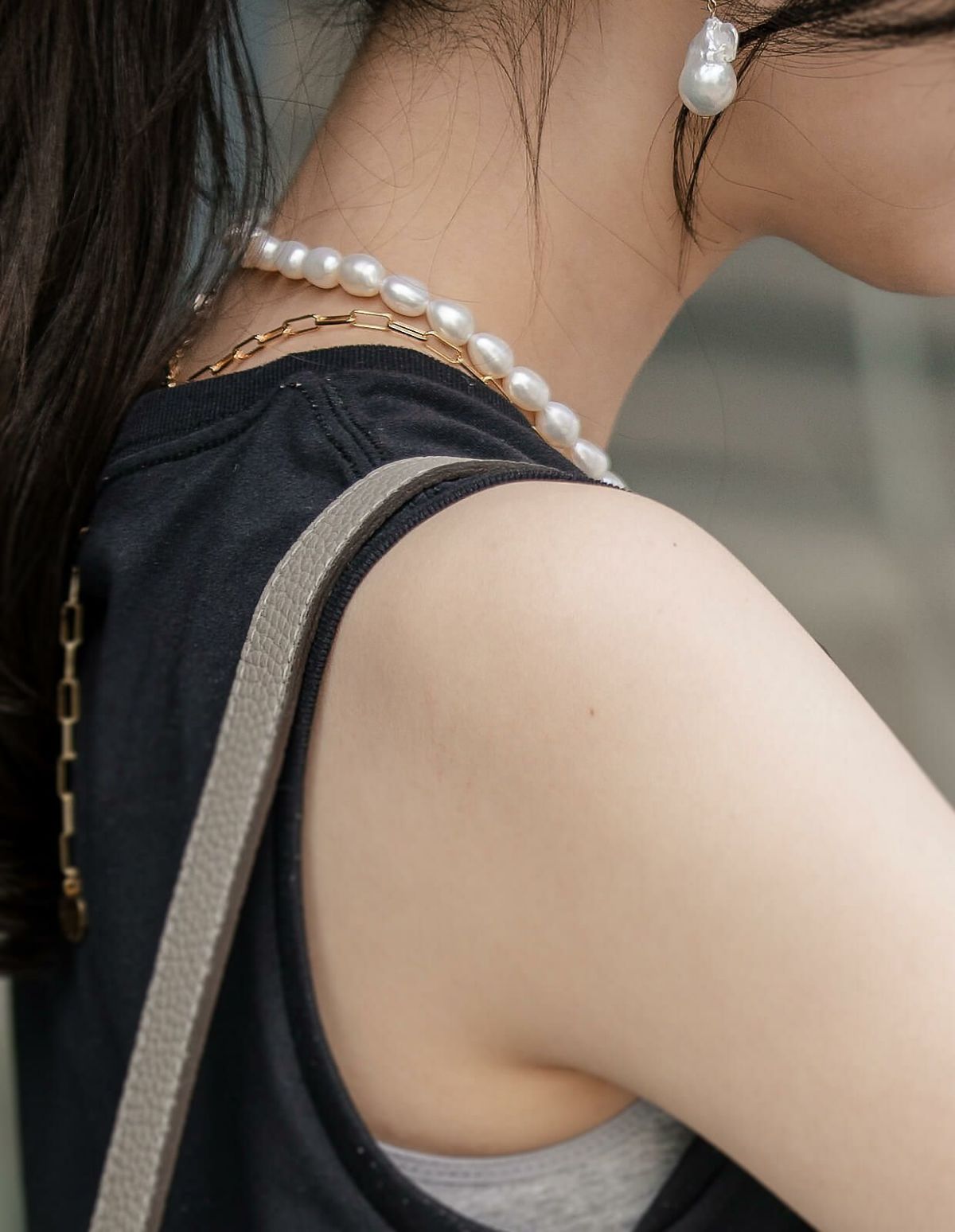 天然 バロックパール ネックレス 大粒 カジュアル 真珠 ゴールド レディース 10K 【Scerne シェルネ】 バロックパールネックレス レディース ゴールド シンプル 大人 可愛い おしゃれ 6月誕生石 送料無料 ギフトラッピング プレゼント ギフト 誕生日 k10 ネックレス 重ね付け