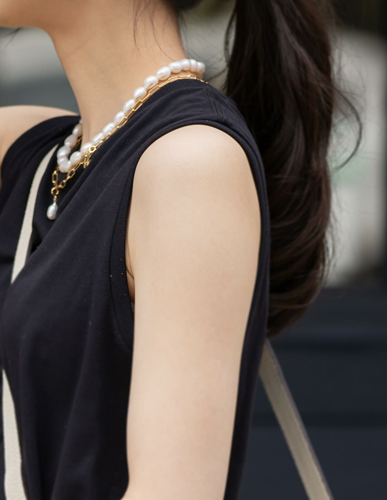 天然 バロックパール ネックレス 大粒 カジュアル 真珠 ゴールド レディース 10K 【Scerne シェルネ】 バロックパールネックレス レディース ゴールド シンプル 大人 可愛い おしゃれ 6月誕生石 送料無料 ギフトラッピング プレゼント ギフト 誕生日 k10 ネックレス 重ね付け