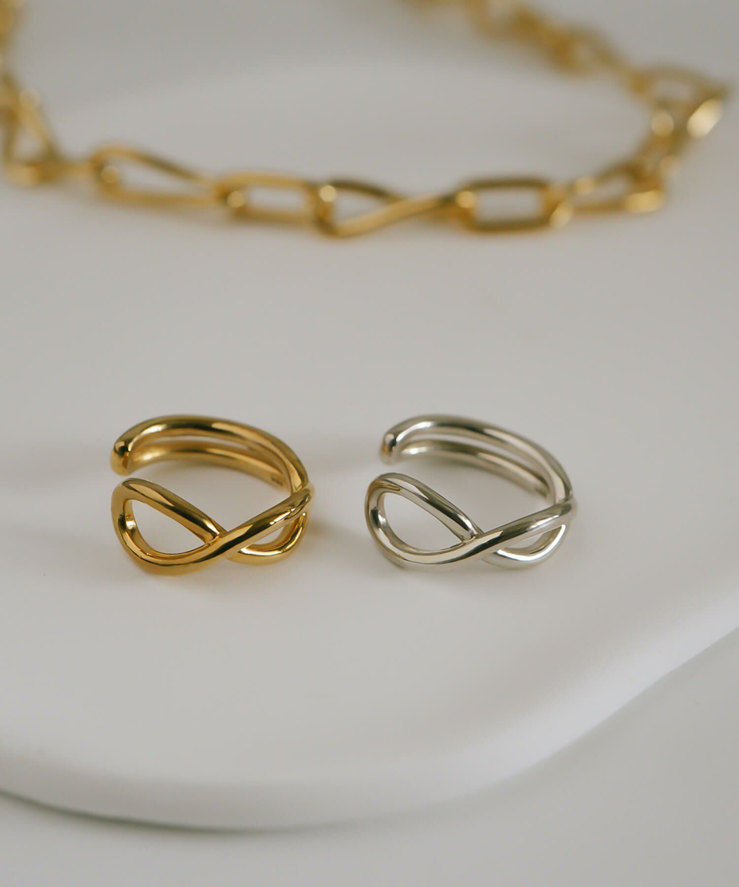 【訳ありアウトレット品】★通常価格→アウトレット価格 ピンキーリング イヤーカフ 大ぶり レディース シンプル シルバー925 イヤカフ イヤーカフス ノンホールピアス ピアリング 【XIRA エクシラ】 18k ゴールド仕上げ イヤリング Silver925 金属アレルギー対応 片耳用