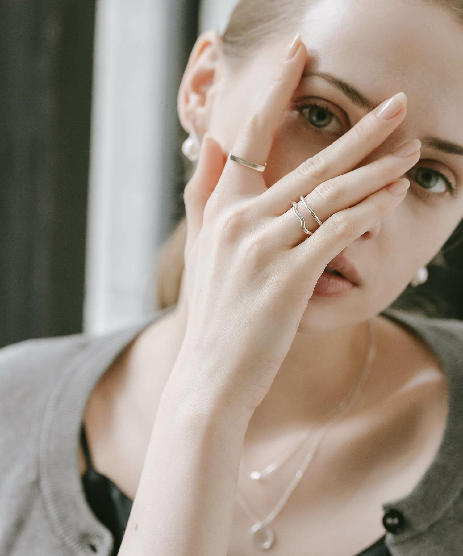 【訳ありアウトレット品】★通常価格→アウトレット価格 金属アレルギー 安心 シルバー925 リング シンプル 【LOROC ロロック】 シルバー ゴールド リング シルバーリング ゴールドリング レディース 中指 人差し指 指輪 おしゃれ 18金 ジュエリー アクセサリー 重ね付け