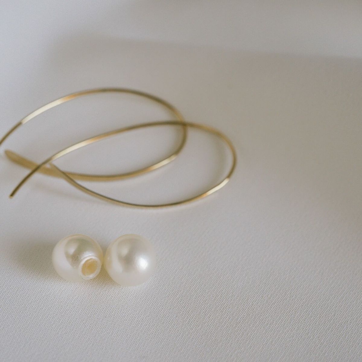 K10淡水パール真珠ピアスキャッチパール両耳用パーツキャッチのみピアスキャッチ滑り止め加工