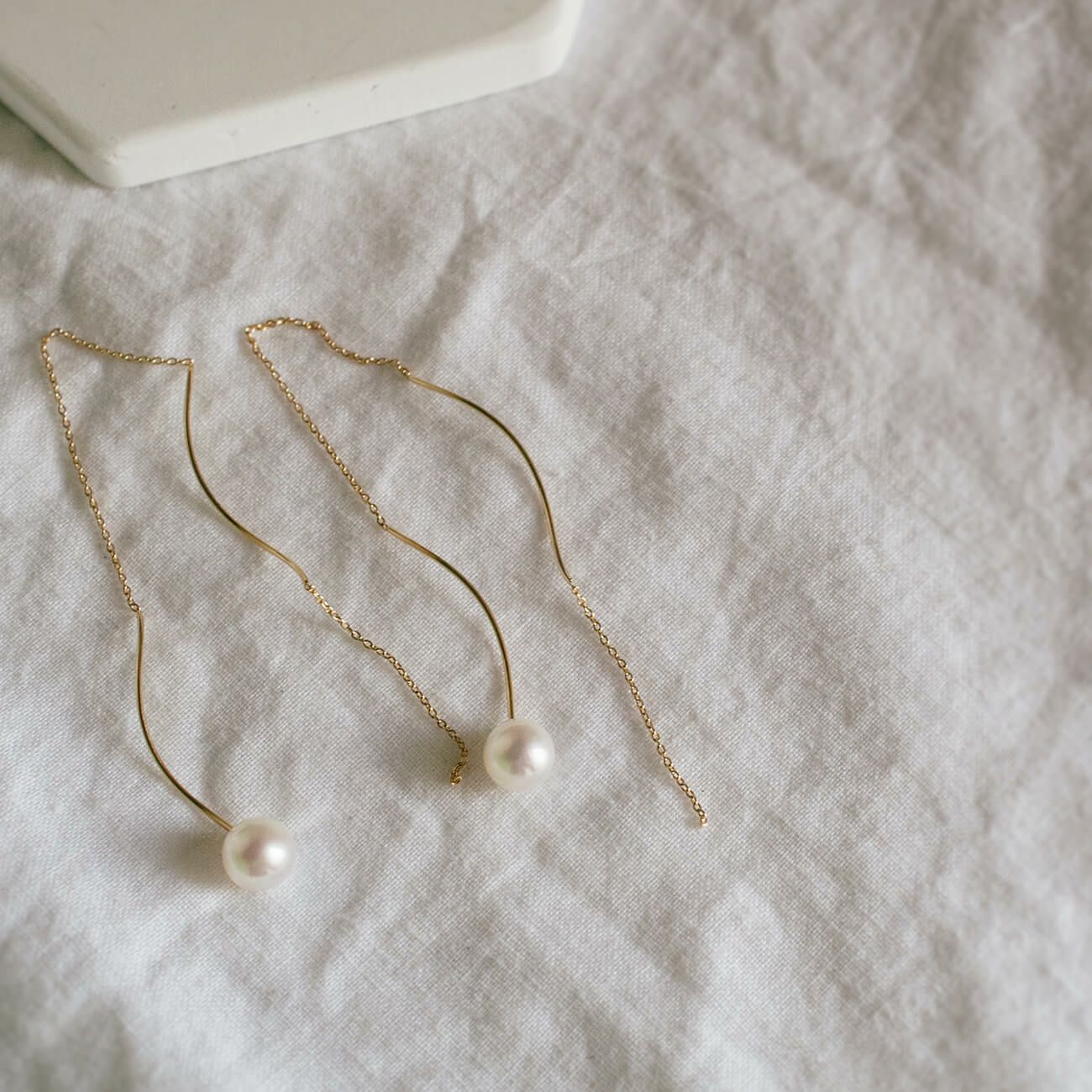 K10淡水パール真珠ピアスキャッチパール両耳用パーツキャッチのみピアスキャッチ滑り止め加工