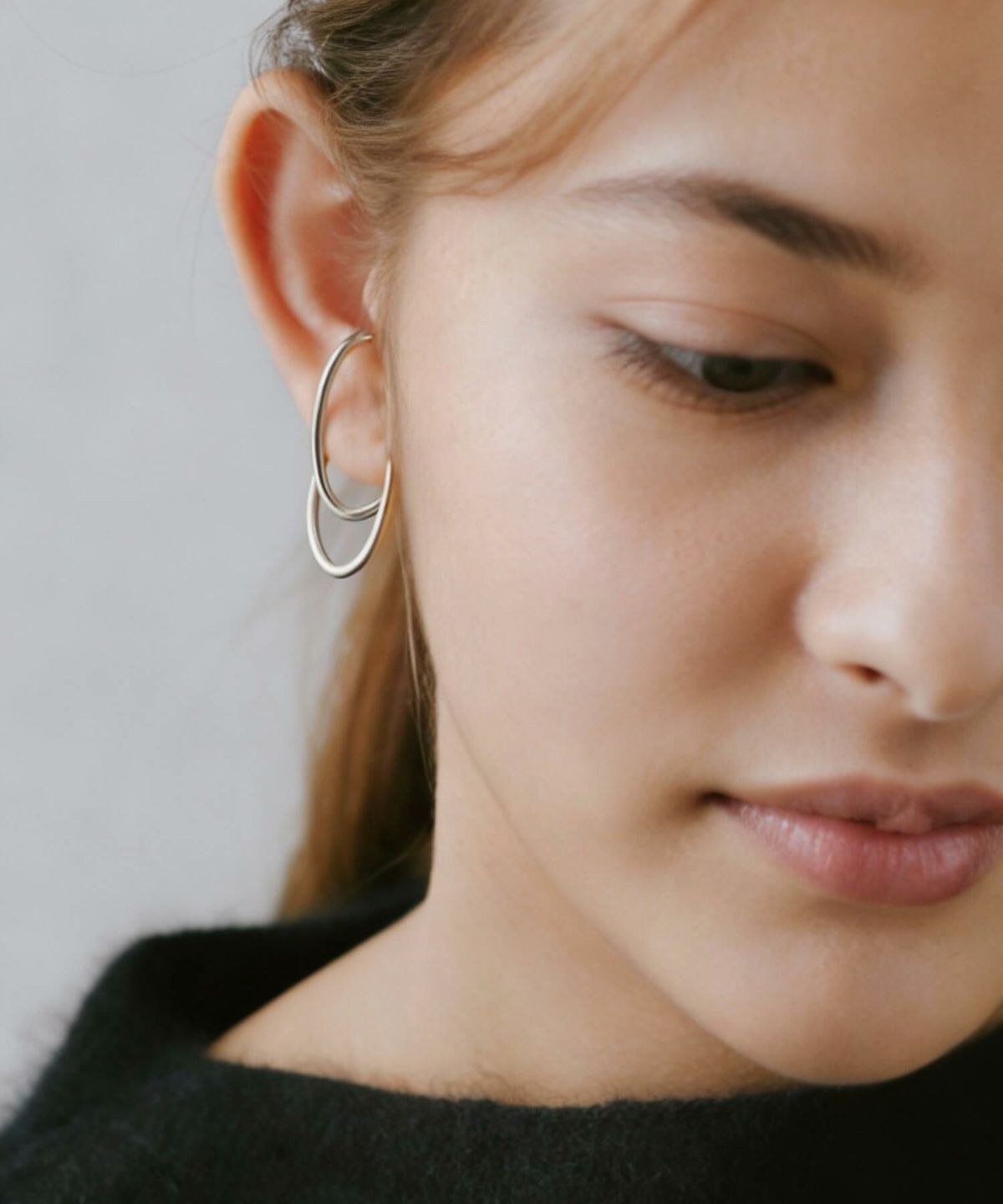 【TV番組衣装協力】 イヤーカフ 大ぶり 金属アレルギー対応 レディース 【PALUNI パルニ】 シンプル シルバー925 かわいい かっこいい おしゃれ ノンホールピアス 片耳用 両耳用 18k ゴールド仕上げ イヤリング Silver925 フック カジュアル フォーマル  男女兼用 イヤカフ