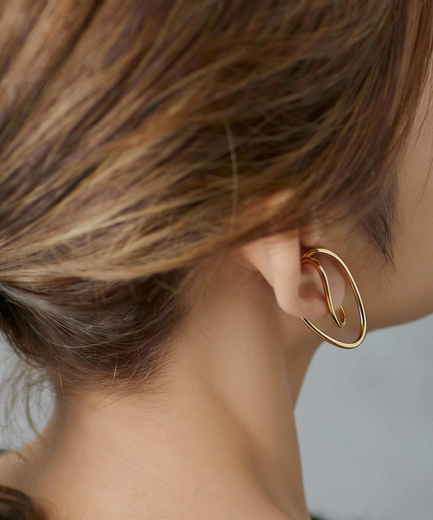 【TV番組衣装協力】 イヤーカフ 大ぶり 金属アレルギー対応 レディース 【PALUNI パルニ】 シンプル シルバー925 かわいい かっこいい おしゃれ ノンホールピアス 片耳用 両耳用 18k ゴールド仕上げ イヤリング Silver925 フック カジュアル フォーマル  男女兼用 イヤカフ