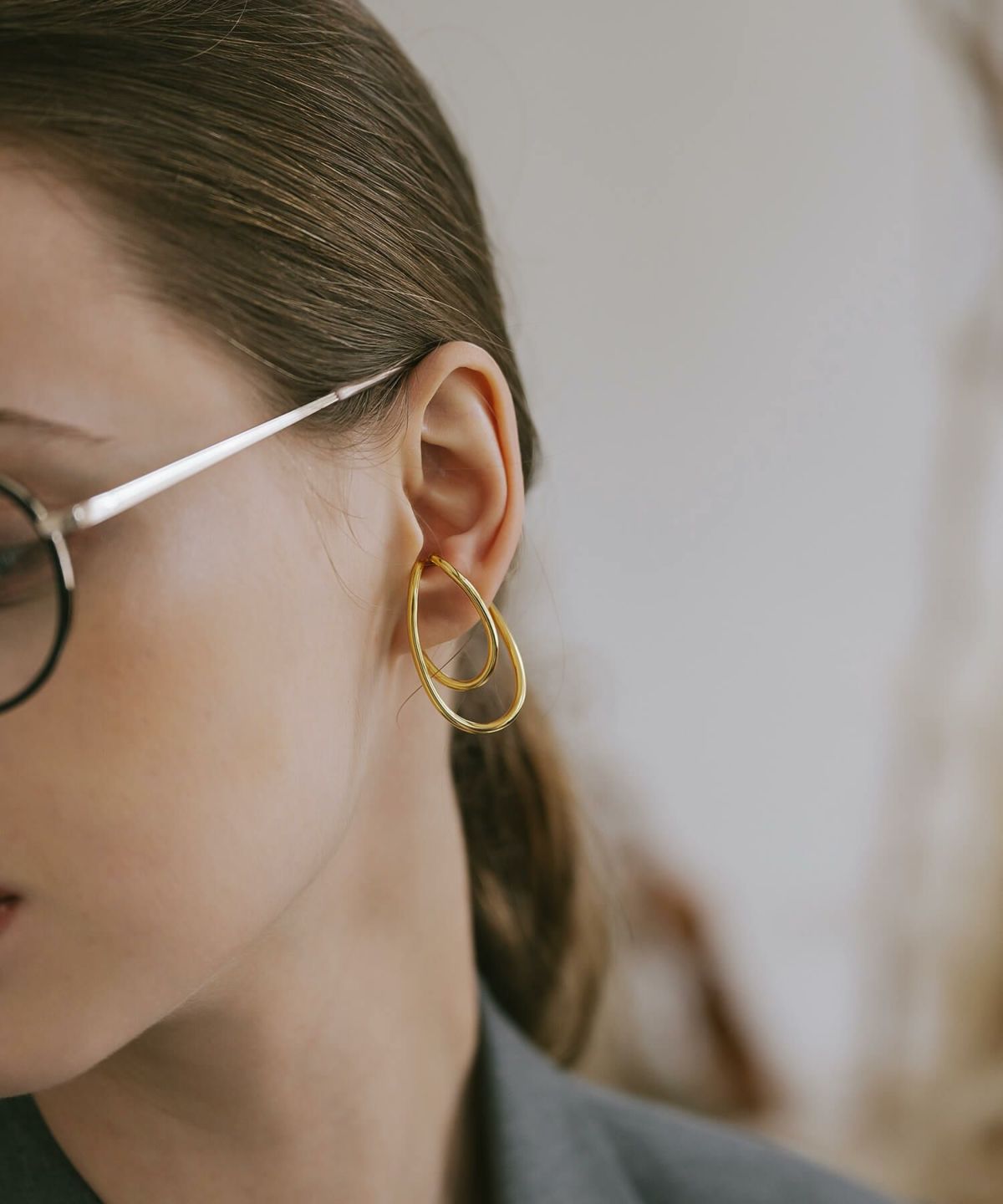 【TV番組衣装協力】 イヤーカフ 大ぶり 金属アレルギー対応 レディース 【PALUNI パルニ】 シンプル シルバー925 かわいい かっこいい おしゃれ ノンホールピアス 片耳用 両耳用 18k ゴールド仕上げ イヤリング Silver925 フック カジュアル フォーマル  男女兼用 イヤカフ