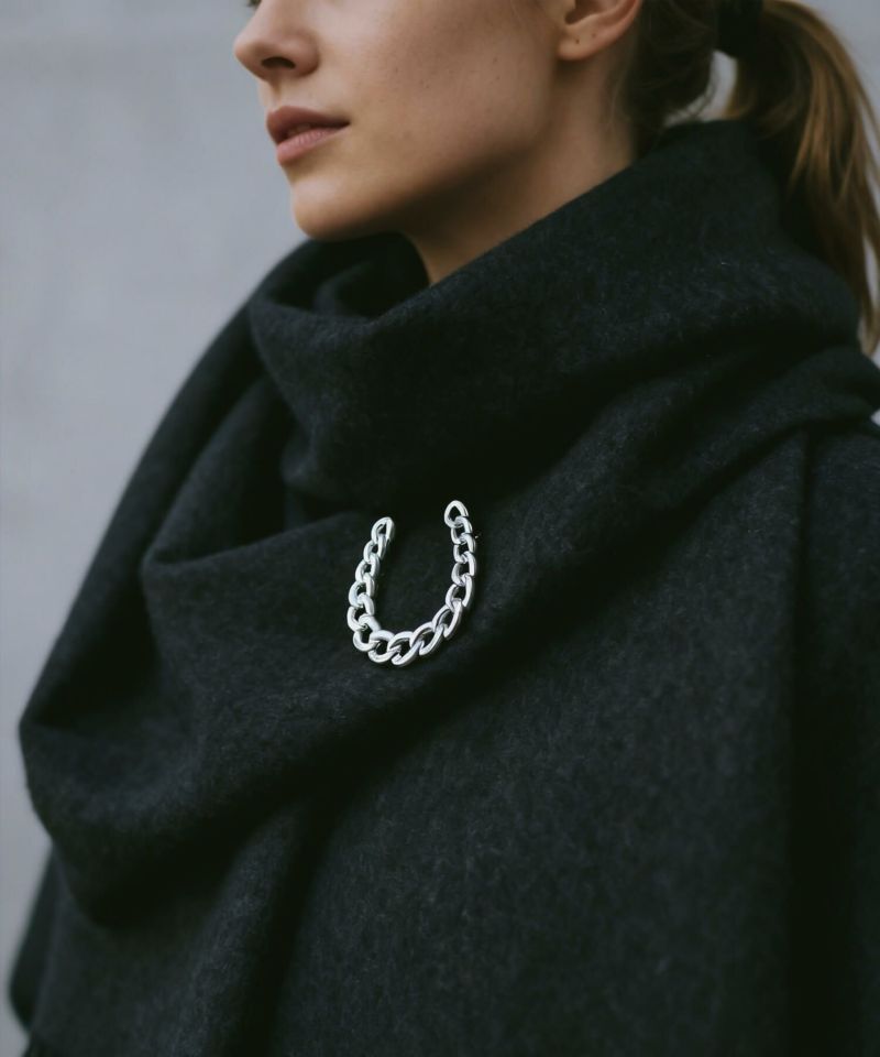 シルバー925 ブローチ シンプル 馬蹄 シルバー925 馬蹄 ホースシュー アクセサリー ブローチピン ピンブローチ カジュアル 金属アレルギー対応 レトロ 大人 可愛い おしゃれ