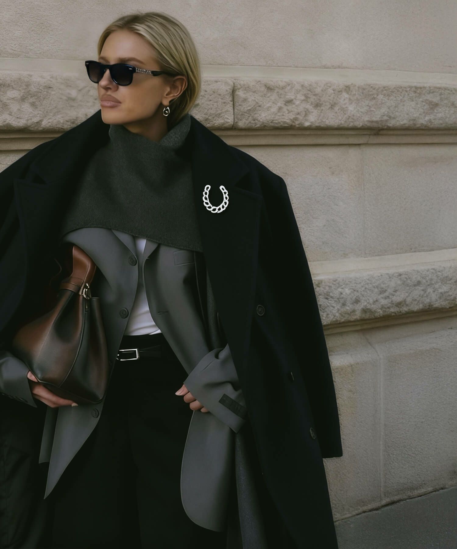 シルバー925 ブローチ シンプル 馬蹄 シルバー925 馬蹄 ホースシュー アクセサリー ブローチピン ピンブローチ カジュアル 金属アレルギー対応 レトロ 大人 可愛い おしゃれ