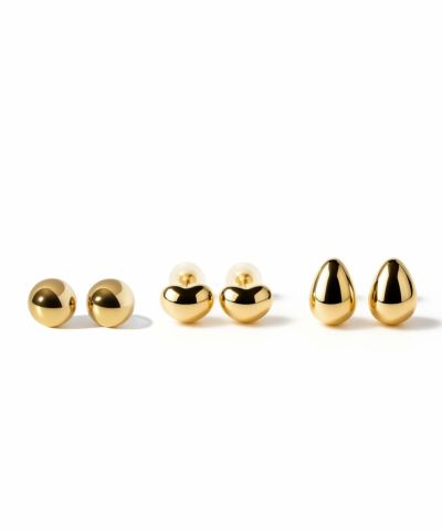 k18 ピアス 金属アレルギー 華奢 ピヤス 大人可愛い 人気 ゴールド Gold 小ぶり 18k ピアス つけっぱなし 小さめ 18金 金属アレルギー 対応 レディース ジュエリー アクセサリー カジュアル おしゃれ シンプル ぷっくり エッグモチーフ 楕円 たまご型