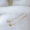 送料無料 ギフトラッピングあり 金属アレルギー 華奢 ピヤス 大人可愛い 人気 ゴールド Gold 小ぶり 18k チェーン ピアス 揺れる パール 18金 金属アレルギー 対応 アコヤパール パールピアス 18金 レディース ジュエリー アクセサリー プレゼント アメリカンピアス k18 シンプル