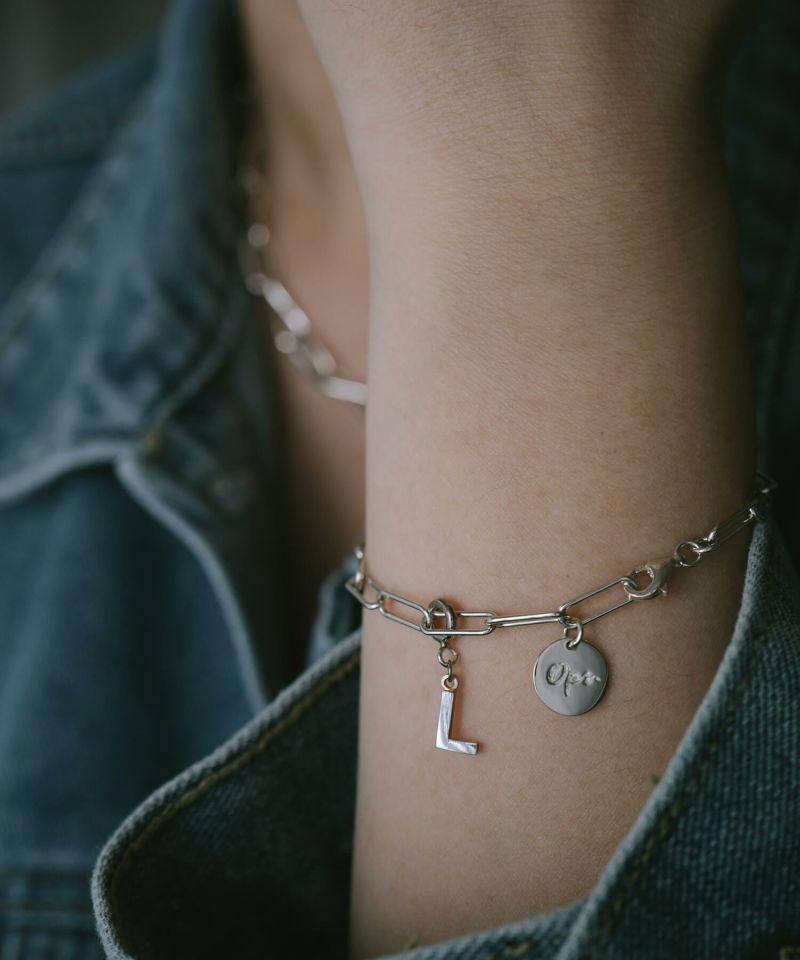 金属アレルギー対応 シルバー925 ゴールド ブレスレット レディース チェーン 【Ronoel ロノエル】 18K仕上げ チェーンブレスレット 鎖 留め具 シルバー925 太め 大ぶり ざっくり バングル 金属アレルギー対応 おしゃれ