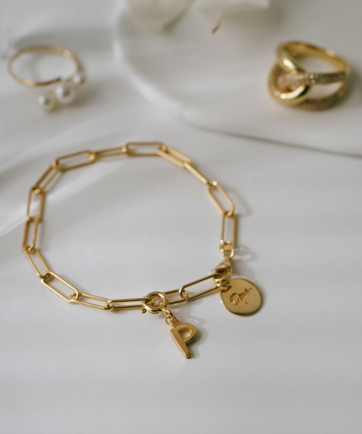 金属アレルギー対応 シルバー925 ゴールド ブレスレット レディース チェーン 【Ronoel ロノエル】 18K仕上げ チェーンブレスレット 鎖 留め具 シルバー925 太め 大ぶり ざっくり バングル 金属アレルギー対応 おしゃれ