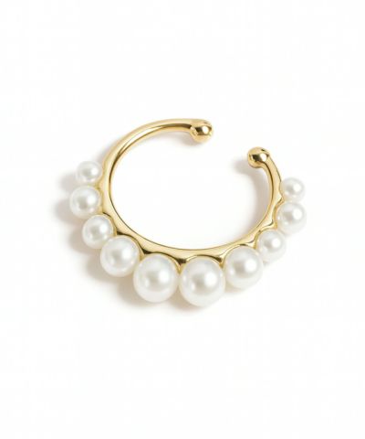 ♡期間限定販売【10】あこや真珠バロックパールのチャーム、ピアス、イヤリング♡ Pt900/K18/K14WGアコヤ真珠ピアス(イヤリング チャーム )【8.5mm-9mm