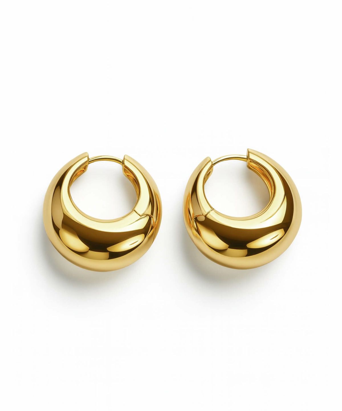 フープピアス 大ぶり　シルバー925 レディース シンプル ブランド