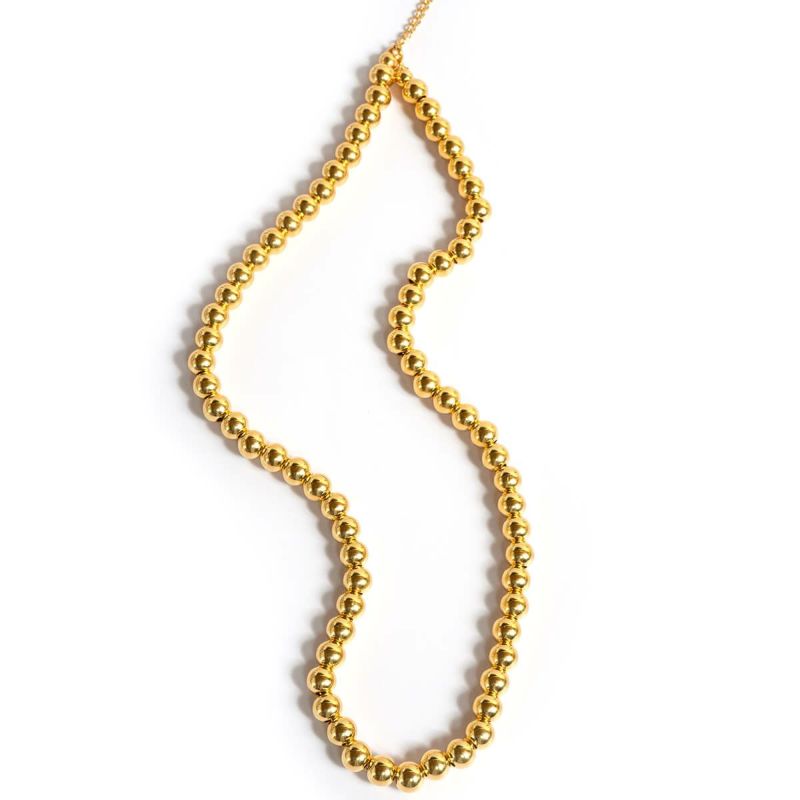 Silver925 Ball Chain Necklace -パルミラ ショート- | Ops.(オプス)公式ストア