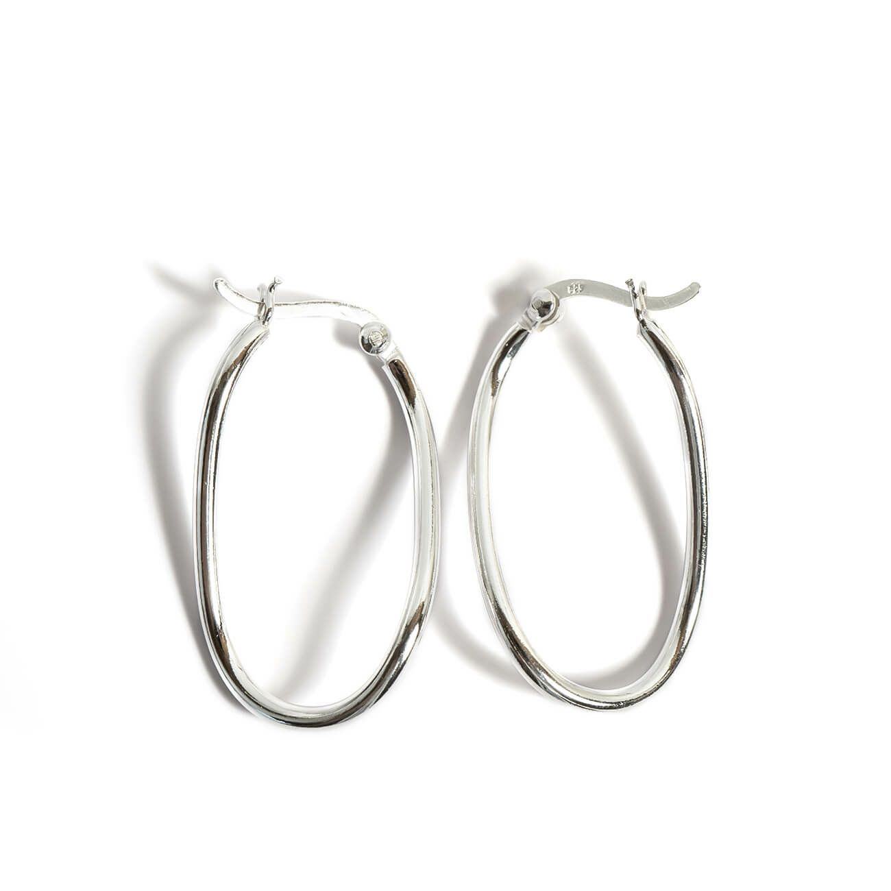 レディース ピアス フープピアス  【MIMILO ミミーロ】 金属アレルギー 対応 丸 ラウンド ピアス シンプル シルバー925 大ぶり 18k ゴールド仕上げ Silver925 フープ　　ピアス 両耳用 カジュアル おしゃれ