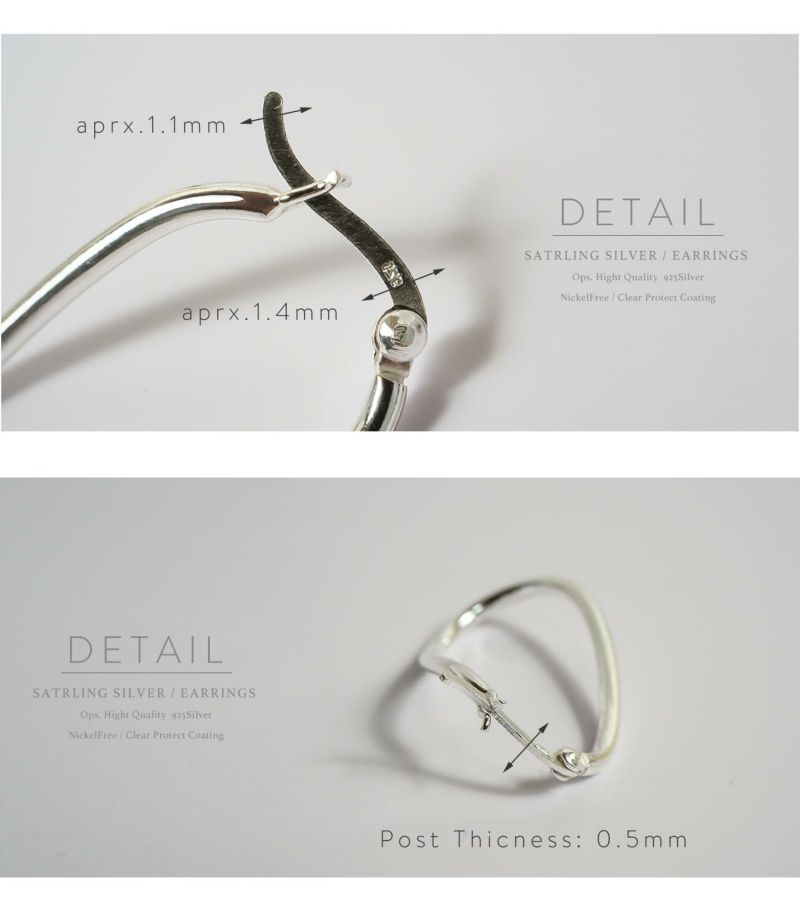 Awry Oval Hoop Pierce MIMILO -ミミーロ- | Ops.(オプス)公式ストア