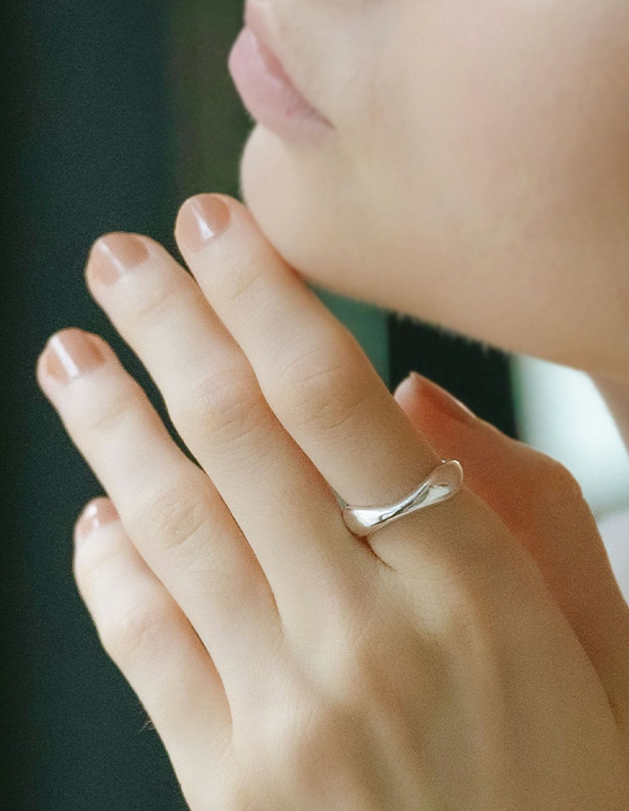 【訳ありアウトレット品】★通常価格→アウトレット価格シルバーリング シンプル 太め 【GREZIO グレジオ】 クラシック バンドリング ウェーブ レディース silver925 リング 925silver シルバー925 デザインリング カジュアル フォーマル 金属アレルギー 安心 指輪