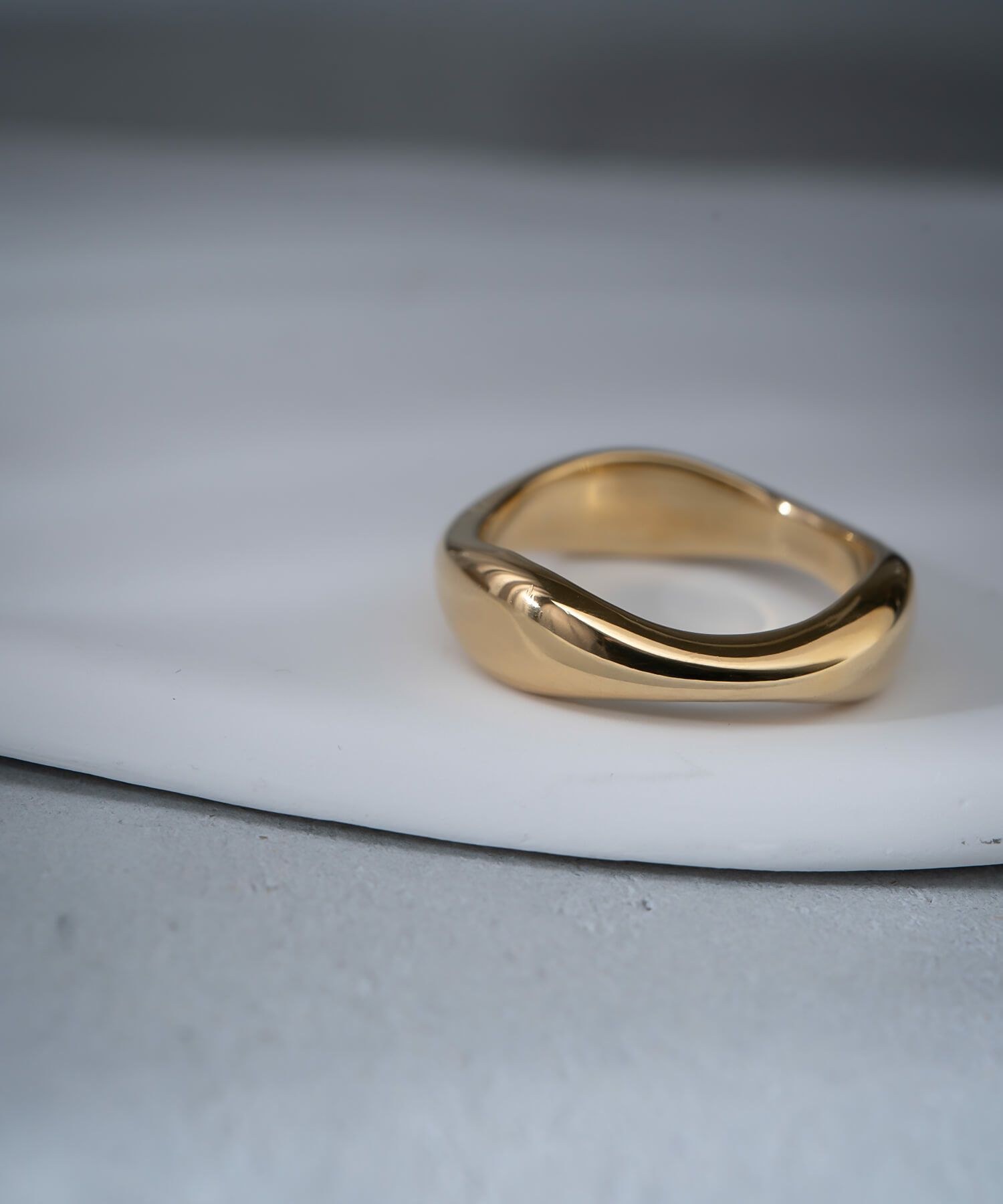 【訳ありアウトレット品】★通常価格→アウトレット価格シルバーリング シンプル 太め 【GREZIO グレジオ】 クラシック バンドリング ウェーブ レディース silver925 リング 925silver シルバー925 デザインリング カジュアル フォーマル 金属アレルギー 安心 指輪