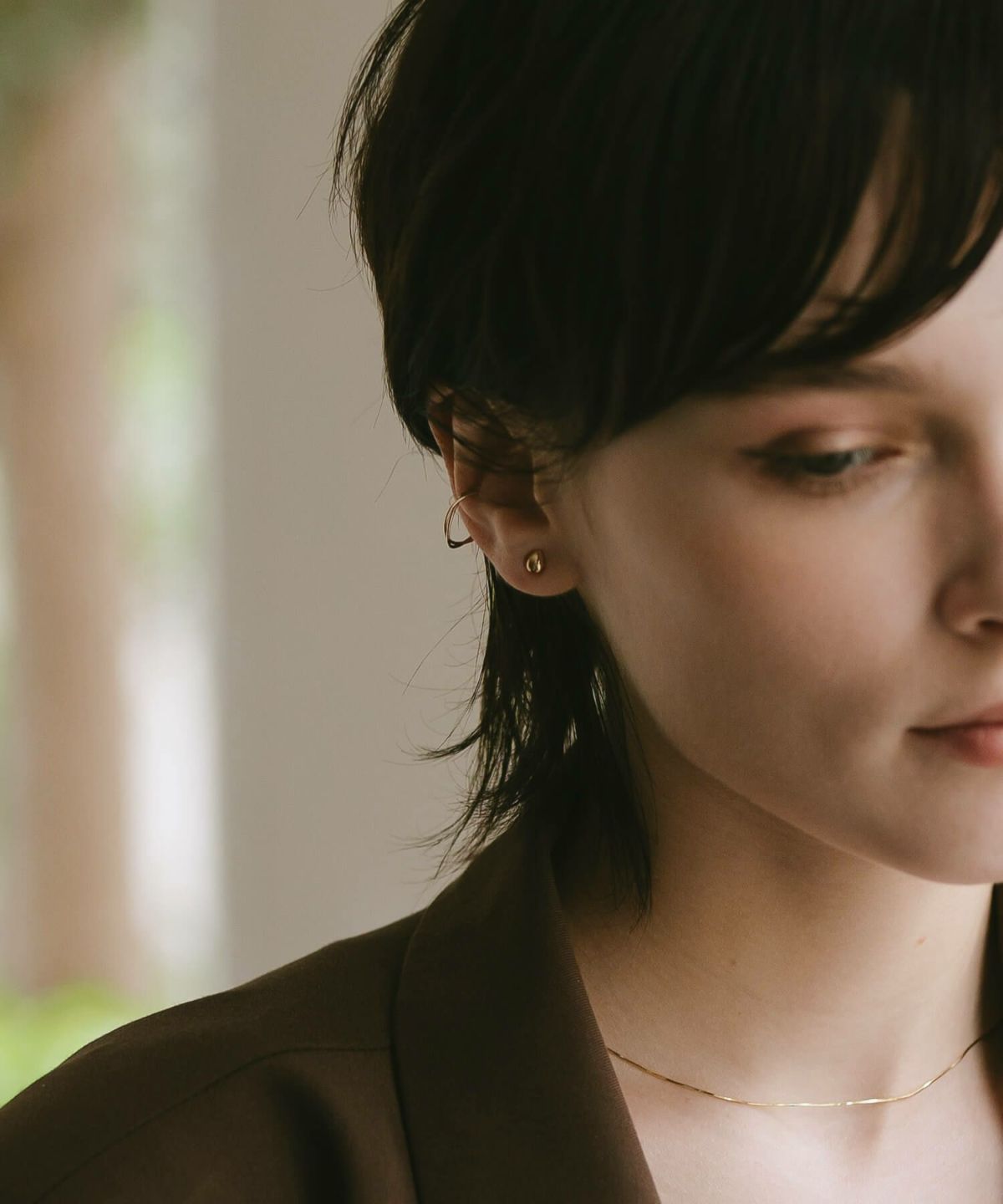 つけっぱなし ピアス ピアス 18金 レディース セカンドピアス k18 軸太 【MOLLICA-GRAND モリカ・グラン】 ポスト長め 18k 小ぶり 金属アレルギー 対応 レディース ジュエリー アクセサリー プレゼント カジュアル おしゃれ セカンドピアス シンプル ぷっくり 豆 エッグ 軽量