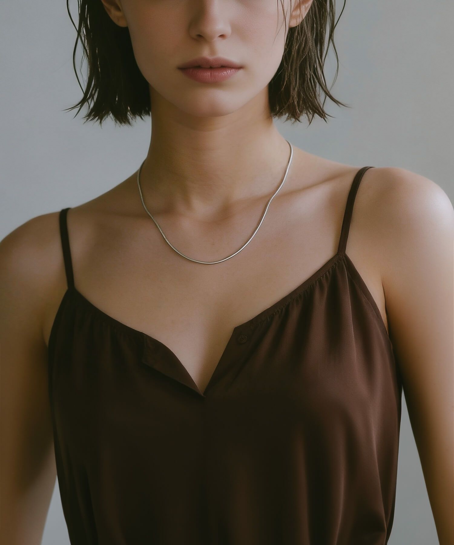 【訳ありアウトレット品】★通常価格→アウトレット価格 シルバー925 スネークチェーン ネックレス 1.6mm シンプル 【VENEC ベネック 】 滑らか 華奢 レディース チェーンネックレス 金属アレルギー 安心 アクセサリー