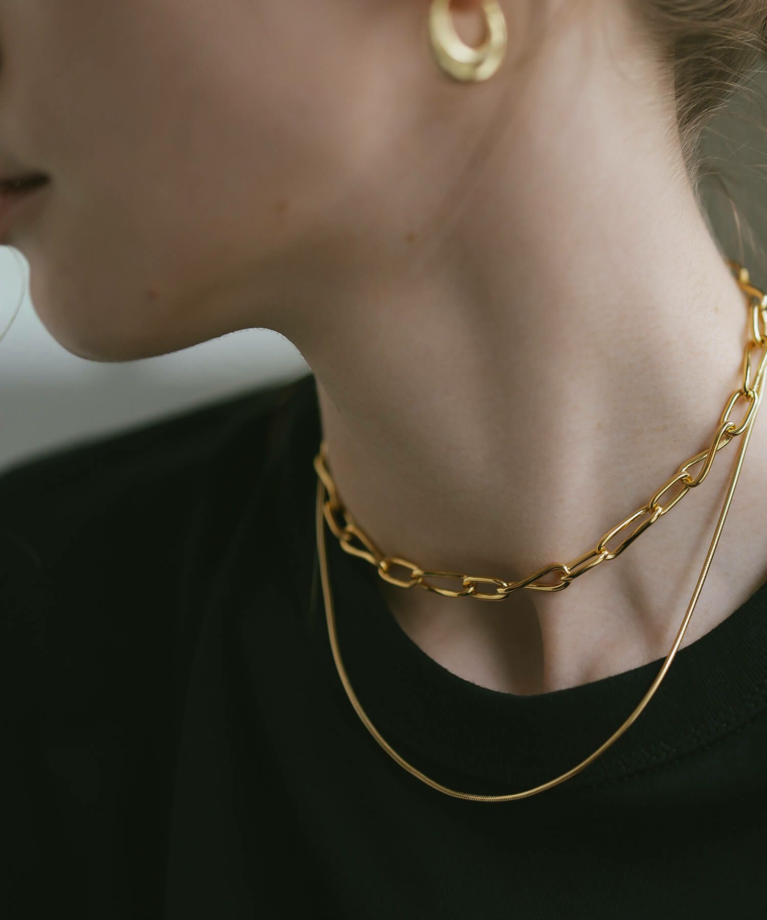 【訳ありアウトレット品】★通常価格→アウトレット価格 シルバー925 スネークチェーン ネックレス 1.6mm シンプル 【VENEC ベネック 】 滑らか 華奢 レディース チェーンネックレス 金属アレルギー 安心 アクセサリー