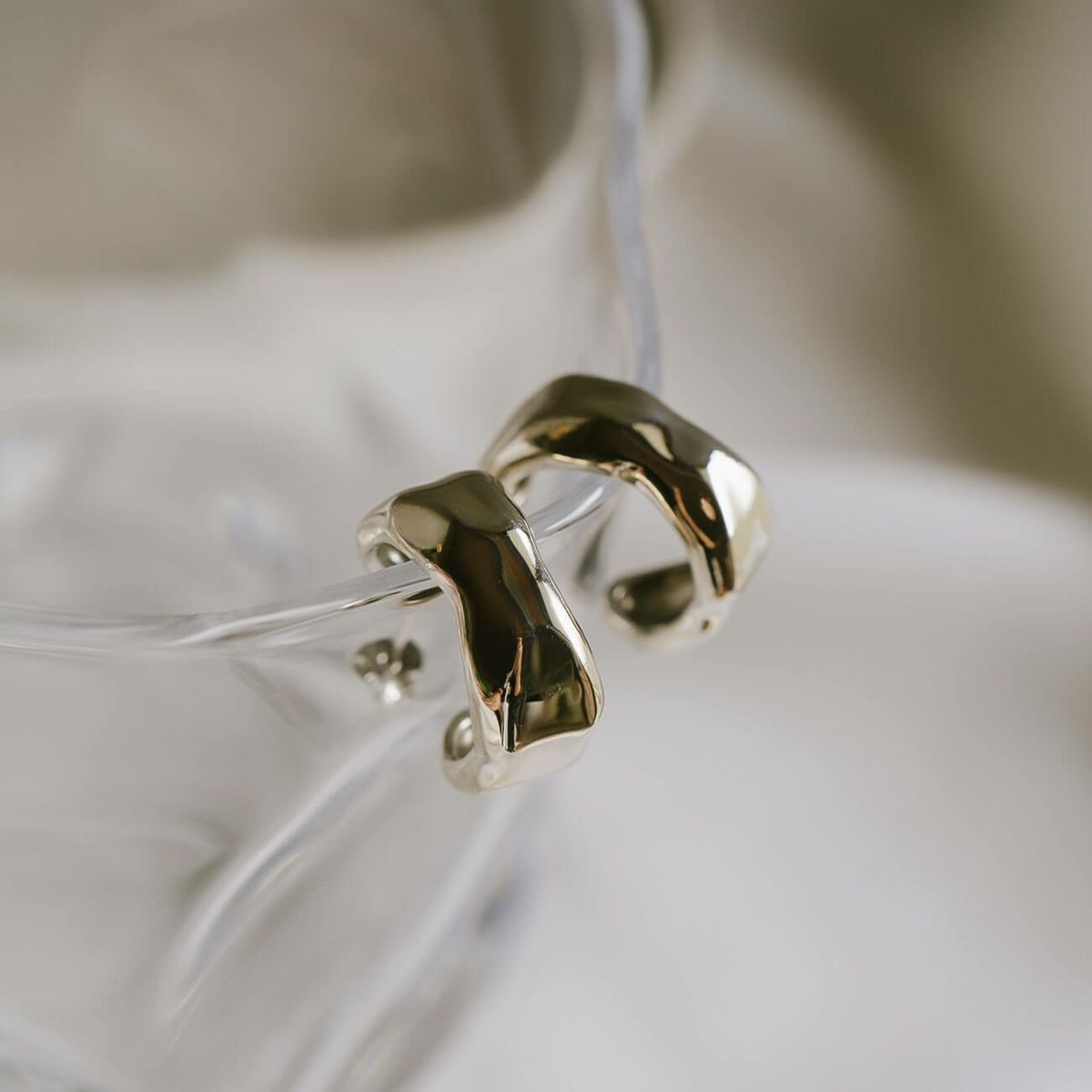 シルバー925 アーチピアス